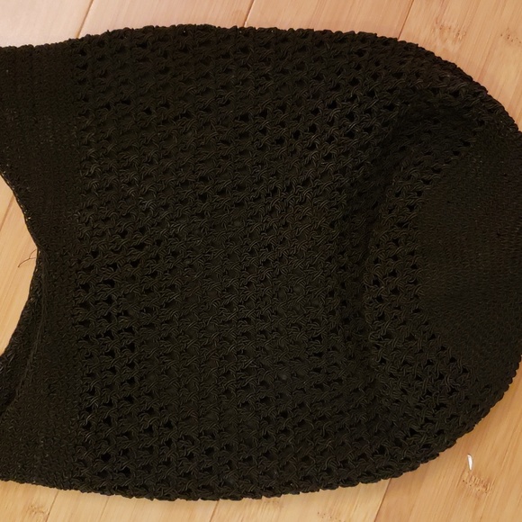 Black crochet purse bucket style - Picture 2 of 10